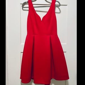 Slate and Willow Sweetheart Neckline Fit and Flare Cocktail Dress — Size 14